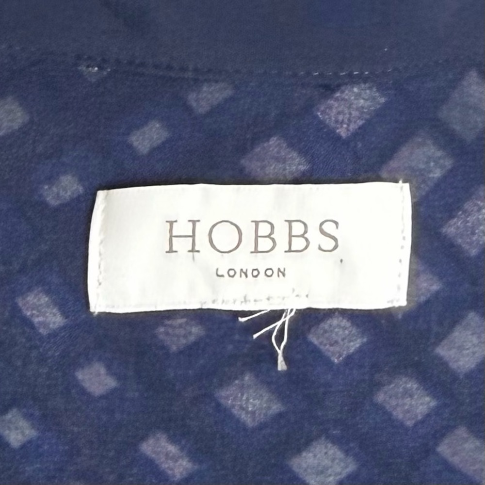 Hobbs Blue Elodie Shirt Dress - Picture 8 of 9